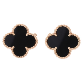 ヴァン クリーフ&アーペル ヴィンテージアルハンブラ ピアス ゴールド VCARA44200 K18イエローゴールド YG レディース ジュエリー 【中古】【jewelry】