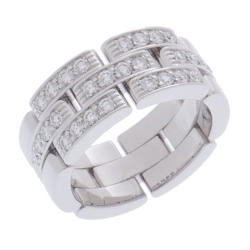 カルティエ マイヨンパンテール リング #50 シルバー N4127250 K18ホワイトゴールド WG レディース ジュエリー 【中古】【jewelry】