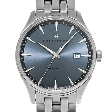 ハミルトン ジャズマスター H324510 ブルー メンズ 時計 【中古】【wristwatch】