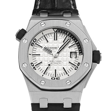 オーデマ ピゲ ロイヤルオーク オフショア ダイバー 15710ST.OO.A002CA.02 シルバー メンズ 時計 【中古】【wristwatch】