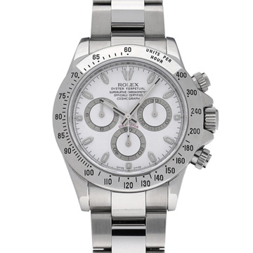 ロレックス コスモグラフ デイトナ 116520 ホワイト メンズ 時計 【中古】【wristwatch】
