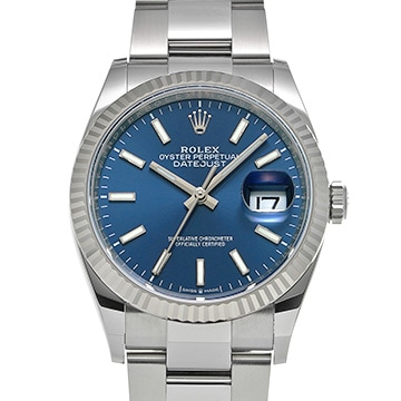 ロレックス デイトジャスト 36 126234 ブルー メンズ 時計 【新品】【wristwatch】