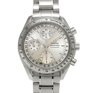 オメガ スピードマスター トリプルカレンダー 3523.30 シルバー メンズ 時計 【中古】【wristwatch】