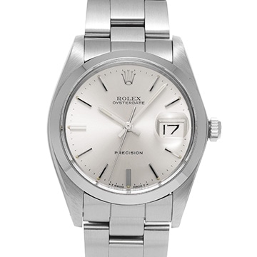 ロレックス オイスター デイト 6694 シルバー メンズ 時計 【中古】【wristwatch】