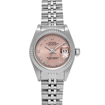 ロレックス デイトジャスト 69174 ピンク レディース 時計 【中古】【wristwatch】