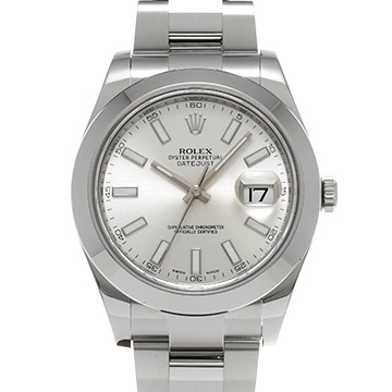ロレックス デイトジャストII 116300 シルバー メンズ 時計 【中古】【wristwatch】