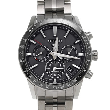 セイコー アストロン SBXC003 ブラック メンズ 時計 【中古】【wristwatch】