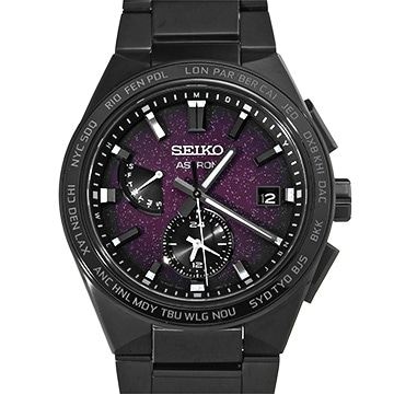 セイコー アストロン ネクスター SBXY055 パープル メンズ 時計 【中古】【wristwatch】