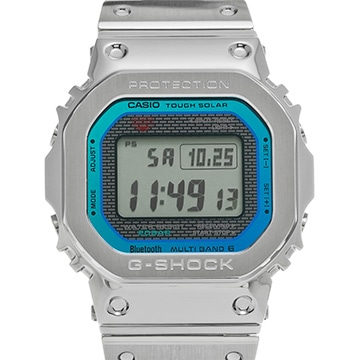 カシオ G-SHOCK GMW-B5000シリーズ GMW-B5000PC-1JF ブラック/レインボー メンズ 時計 【中古】【wristwatch】