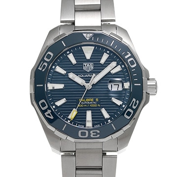 タグ ホイヤー アクアレーサー キャリバー5 WAY201B.BA0927 ブルー メンズ 時計 【中古】【wristwatch】