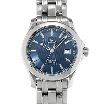 オメガ シーマスター 120 クォーツ 2511.81 ブルー メンズ 時計 【中古】【wristwatch】