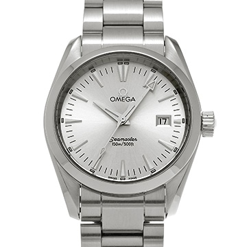 オメガ シーマスター アクアテラ クォーツ 2517.30 シルバー メンズ 時計 【中古】【wristwatch】