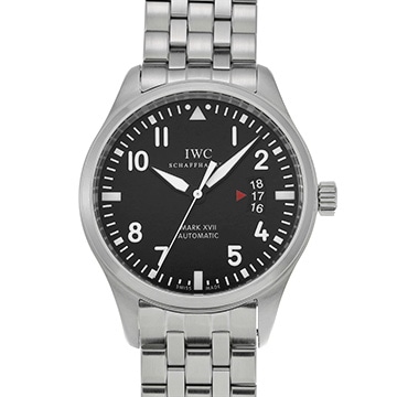 IWC パイロットウォッチ マーク XVII IW326504 ブラック メンズ 時計 【中古】【wristwatch】
