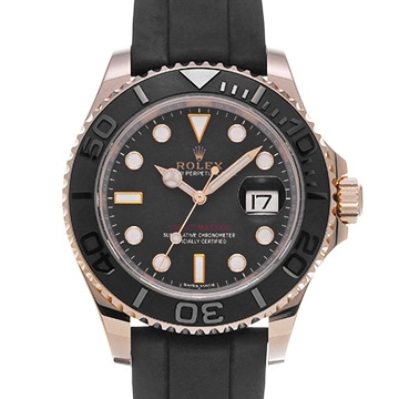 ロレックス ヨットマスター 40 116655 ブラック メンズ 時計 【中古】【wristwatch】