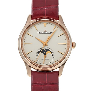 ジャガー ルクルト マスター・ウルトラスリム・ムーン 34ｍｍ Q1252520 シルバー メンズ 時計 【中古】【wristwatch】