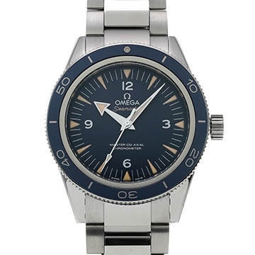 オメガ シーマスター 300 マスターコーアクシャル 233.90.41.21.03.001 ブルー メンズ 時計 【中古】【wristwatch】