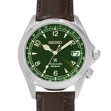 セイコー プロスペックス アルピニスト SBDC091 グリーン メンズ 時計 【中古】【wristwatch】