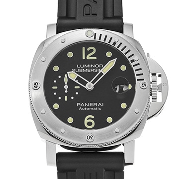 パネライ ルミノール サブマーシブル PAM01024 ブラック メンズ 時計 【中古】【wristwatch】