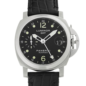 パネライ ルミノール GMT PAM00159 ブラック メンズ 時計 【中古】【wristwatch】