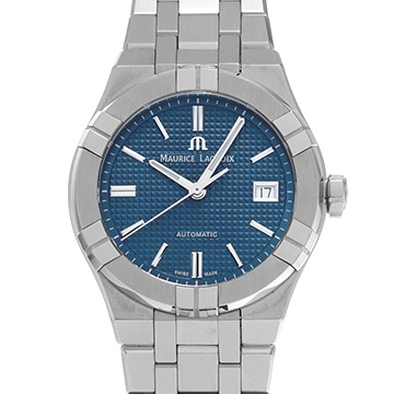 モーリス ラクロア アイコン オートマティック AI6007-SS002-430-1 ブルー メンズ 時計 【中古】【wristwatch】