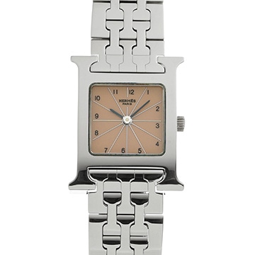 エルメス Hウォッチ HH1.210 オレンジ レディース 時計 【中古】【wristwatch】