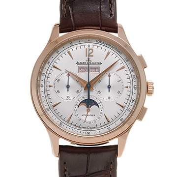 ジャガー ルクルト マスター コントロール クロノグラフ カレンダー Q4132520 シルバー メンズ 時計 【中古】【wristwatch】