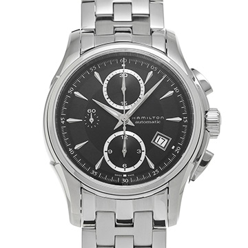 ハミルトン ジャズマスター オートマティック クロノグラフ H32616133 ブラック メンズ 時計 【中古】【wristwatch】