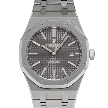 オーデマ ピゲ ロイヤルオーク 15400ST.OO.1220ST.04  グレー メンズ 時計 【中古】【wristwatch】
