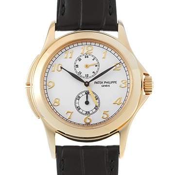 パテック フィリップ トラベルタイム 5134J-001 ホワイト メンズ 時計 【中古】【wristwatch】