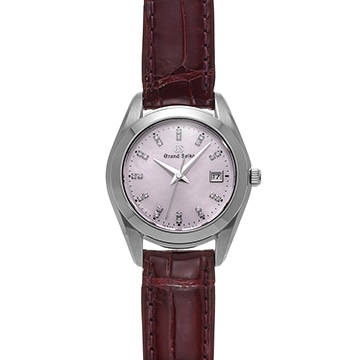 グランドセイコー ヘリテージコレクション クォーツ STGF295 ピンクシェル レディース 時計 【中古】【wristwatch】