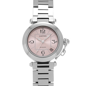 カルティエ パシャC W31075M7 ピンク ユニセックス 時計 【中古】【wristwatch】