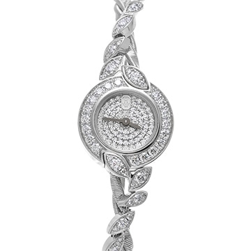 ハリー ウィンストン ミニツイスト バイ ハリーウィンストン HJTQHM18WW037 ダイヤモンド レディース 時計 【中古】【wristwatch】