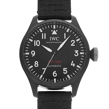 IWC ビッグ・パイロット・ウォッチ 43・トップガン IW329801 ブラック メンズ 時計 【中古】【wristwatch】