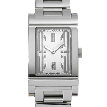 ブルガリ レッタンゴロ RT45S ホワイト メンズ 時計 【中古】【wristwatch】