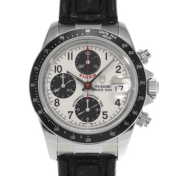 チューダー / チュードル クロノタイム タイガー 79260P ホワイト/ブラック メンズ 時計 【中古】【wristwatch】