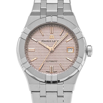 モーリス ラクロア アイコン オートマティック 39 AI6007-SS002-731-1 ピンク メンズ 時計 【中古】【wristwatch】