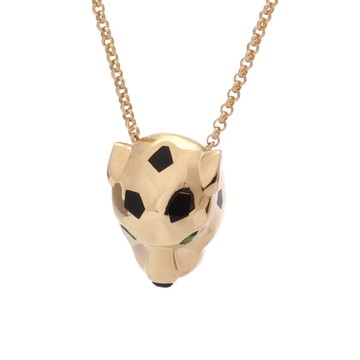 カルティエ パンテール ネックレス ゴールド B7224756 K18イエローゴールド YG/ラッカー レディース ジュエリー 【中古】【jewelry】