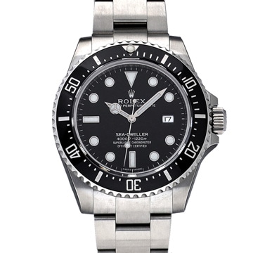 ロレックス シードゥエラー 4000 116600 ブラック メンズ 時計 【中古】【wristwatch】