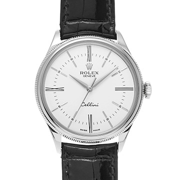 ロレックス チェリーニ タイム 50509 ホワイト メンズ 時計 【中古】【wristwatch】