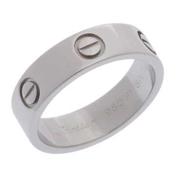 カルティエ ラブリング #54 シルバー B4041854 Pt950プラチナ レディース ジュエリー 【中古】【jewelry】