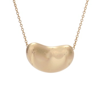 ティファニー ビーンズ ネックレス ゴールド 18Kイエローゴールド レディース ジュエリー 【中古】【jewelry】