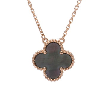 ヴァン クリーフ&アーペル ヴィンテージアルハンブラ ネックレス ゴールド VCARP4KK00 K18ピンクゴールド PG レディース ジュエリー 【中古】【jewelry】