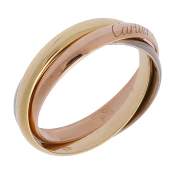 カルティエ トリニティリング #56 ゴールド K18イエローゴールド YG/K18ピンクゴールド PG/K18ホワイトゴールドWG レディース ジュエリー 【中古】【jewelry】