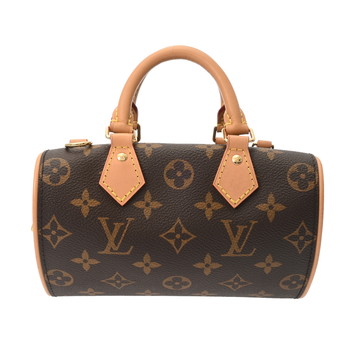 ルイ ヴィトン モノグラム ナノ スピーディ デーティング ブラウン M13226 モノグラムキャンバス レディース バッグ 【中古】【bag】