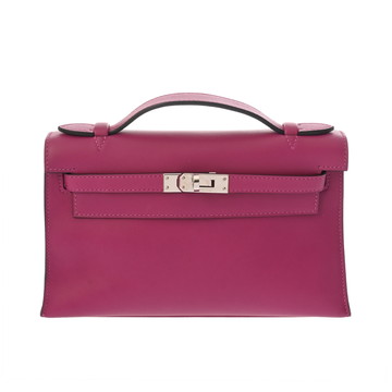 エルメス ポシェットケリー ローズパープル ヴォースイフト レディース バッグ 【中古】【bag】