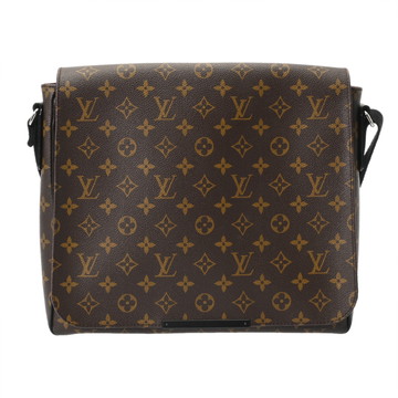 ルイ ヴィトン モノグラムマカサー ディストリクトMM NM ブラウン M40934 モノグラムキャンバス レディース バッグ 【中古】【bag】