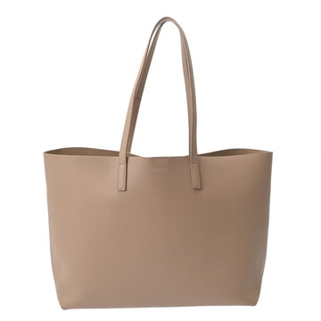 サンローラン ショッピングトート ベージュ GUE600281 0620 レザー レディース バッグ 【中古】【bag】