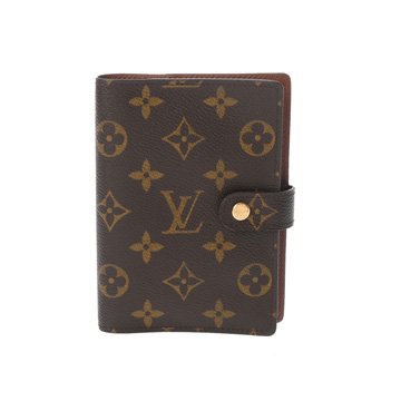 ルイ ヴィトン アジェンダ PM ブラウン R20005 モノグラムキャンバス ユニセックス 筆記具 【中古】【other】