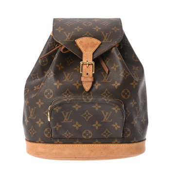 ルイ ヴィトン モノグラム モンスリ MM ブラウン M51136 モノグラムキャンバス レディース バッグ 【中古】【bag】