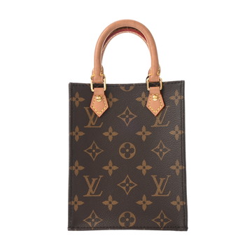 ルイ ヴィトン モノグラム プティット サックプラ 2WAY ブラウン M81295 モノグラムキャンバス レディース バッグ 【中古】【bag】